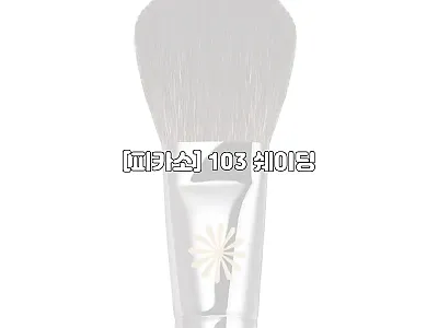 피카소 103 쉐이딩 브러쉬 사용후기 관련 이미지